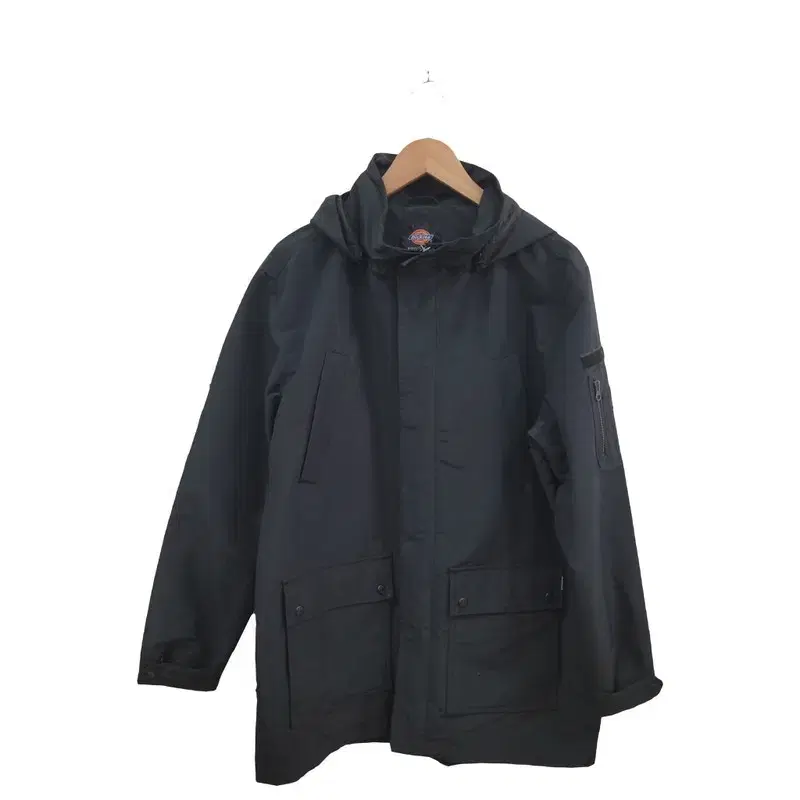 DICKIES Dickies Black Windbreaker LARGE A270