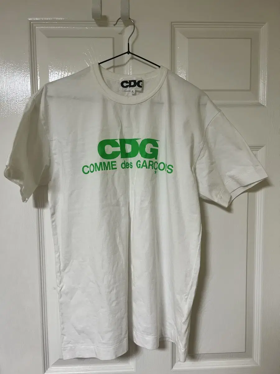 xl)cdg 반팔 네온 그린