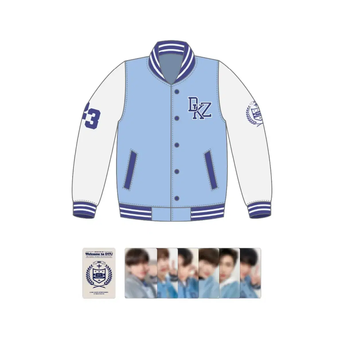 DKZ팬콘 바시티자켓 dkz Varsity Jacket