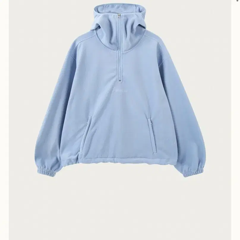 Ribbonbit 리본빛 Mont Fleece Anorak 스카이블루