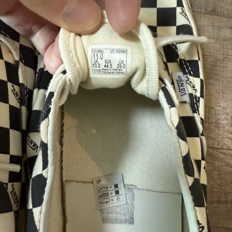 VANS VAULT 반스 볼트 체커보드 제리반스