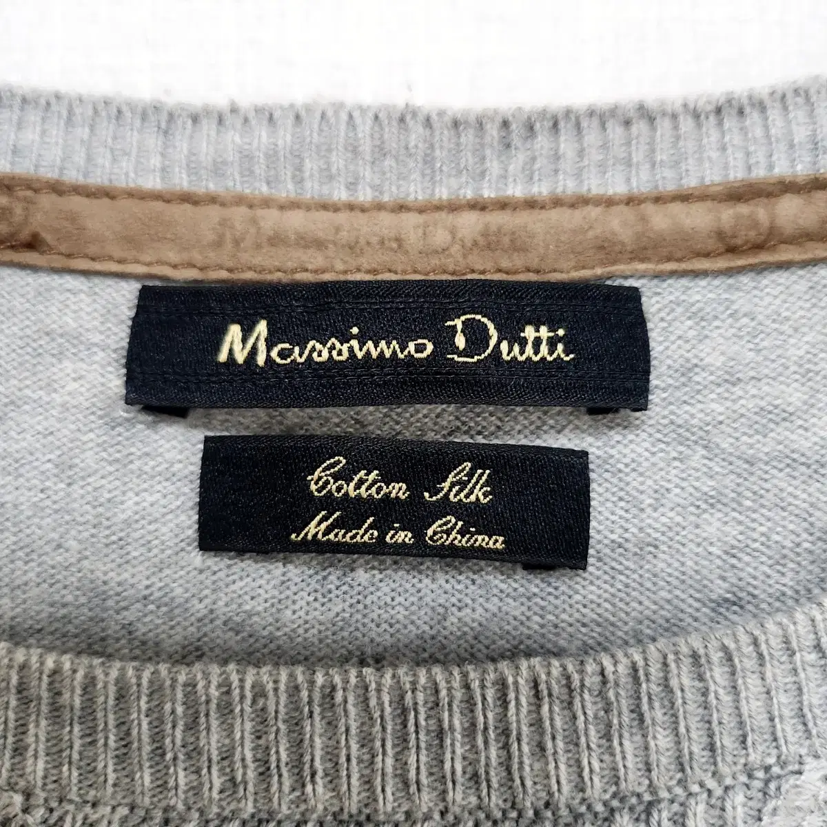 마시모두띠 Massimo Dutti 실크 니트 여성 사이즈 S