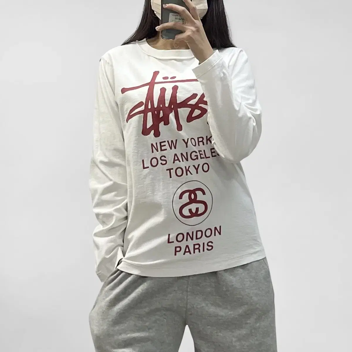 스투시 Stussy 00s 리버시블 롱슬리브