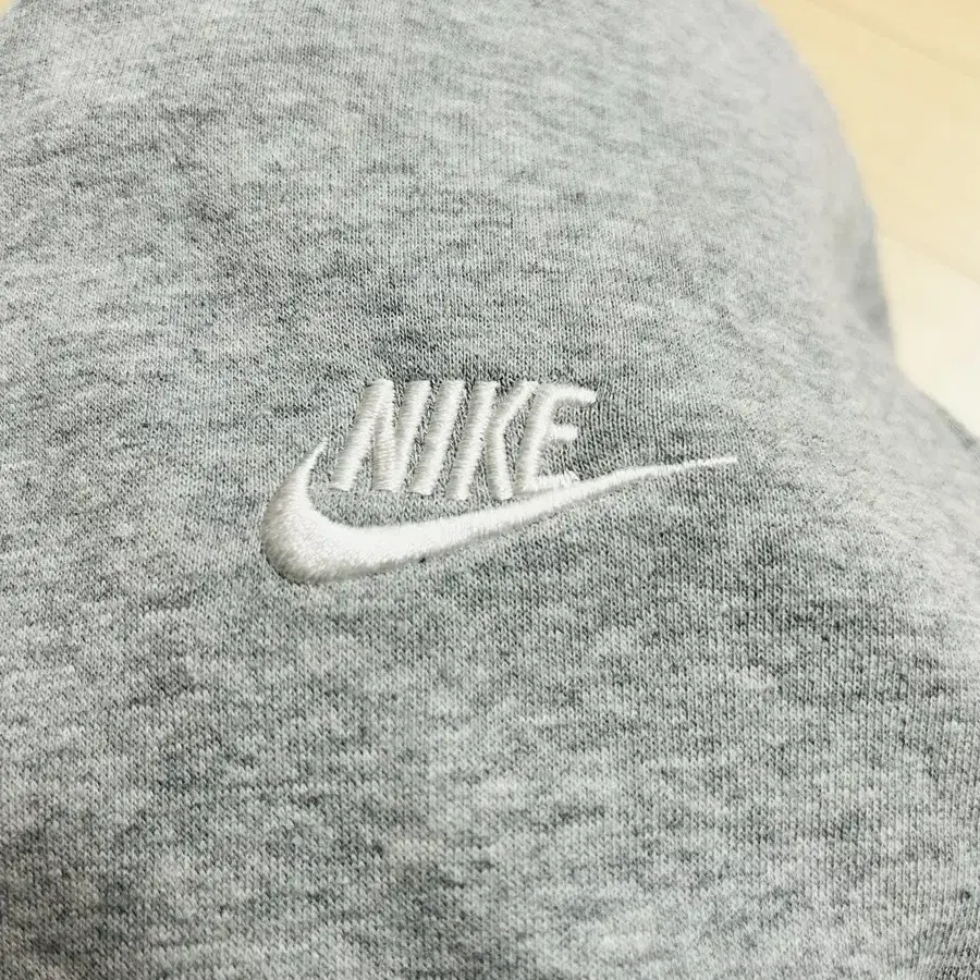 네고 가능) Nike 나이키 회색 기모 후드티