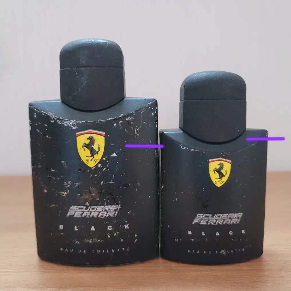 향수(일괄판매)페라리 블랙 125ml+75ml