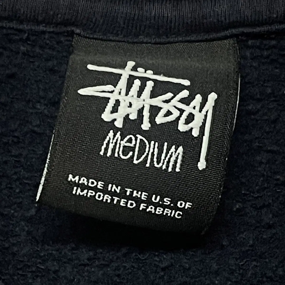 스투시 Stussy 어센틱 기어 후드티 네이비