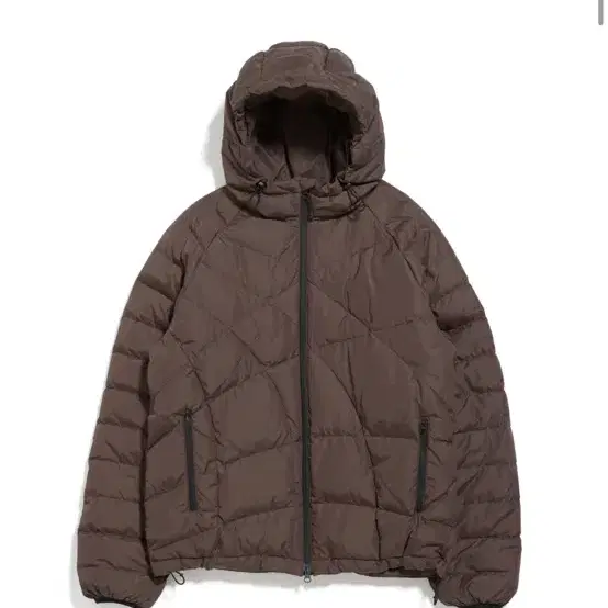 해칭룸 구스다운 패딩 3web goose down puffer brown