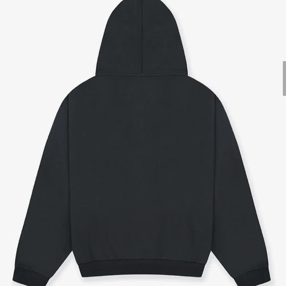 OVAL LOGO HOODIE [BLACK]