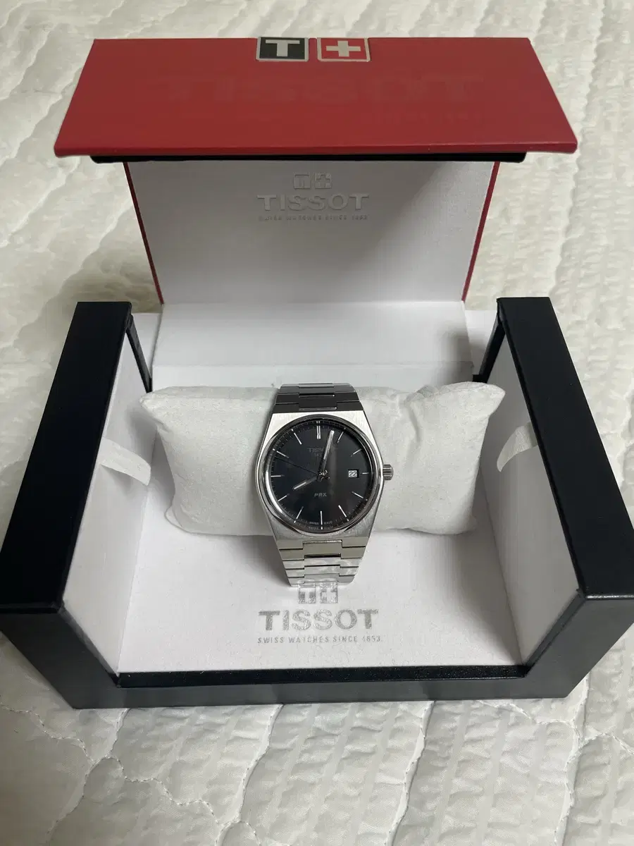 티쏘 Tissot PRX 40mm 검판 쿼츠