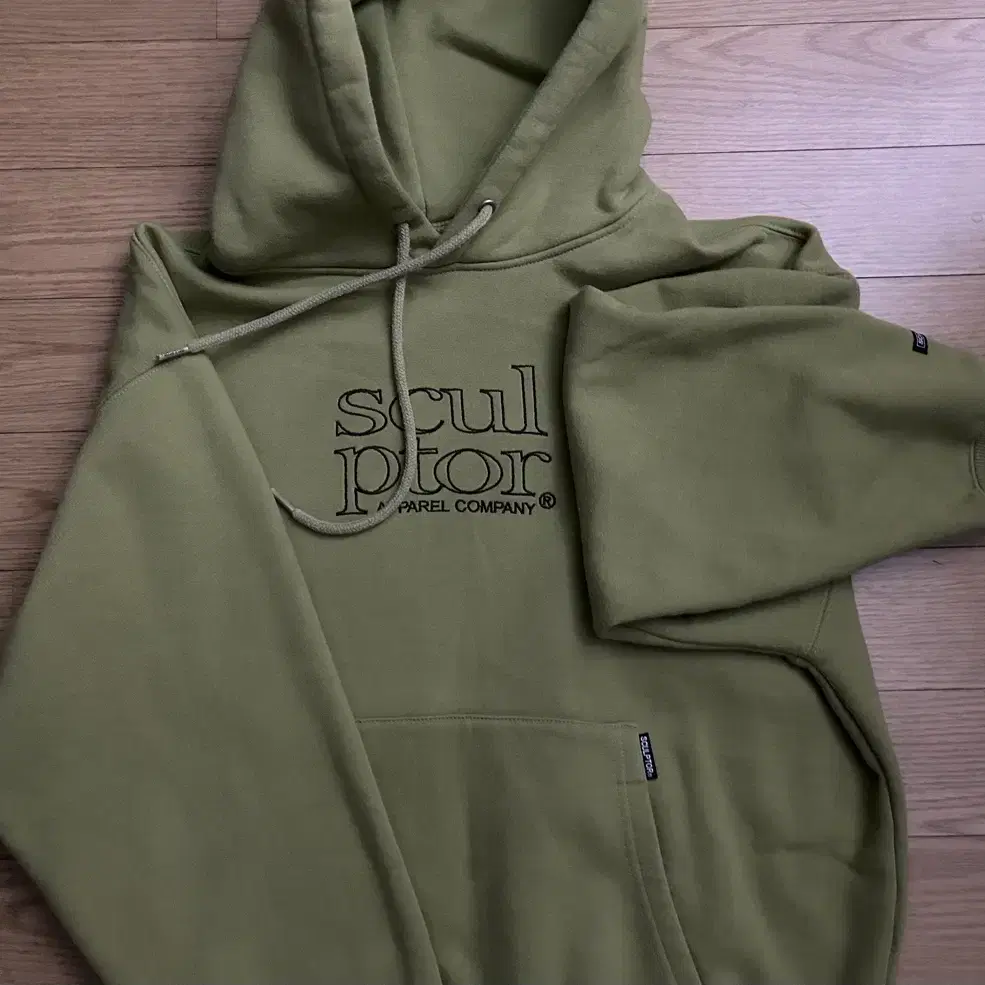 스컬프터 후드티 (Retro Outline Hoodie Greenery)