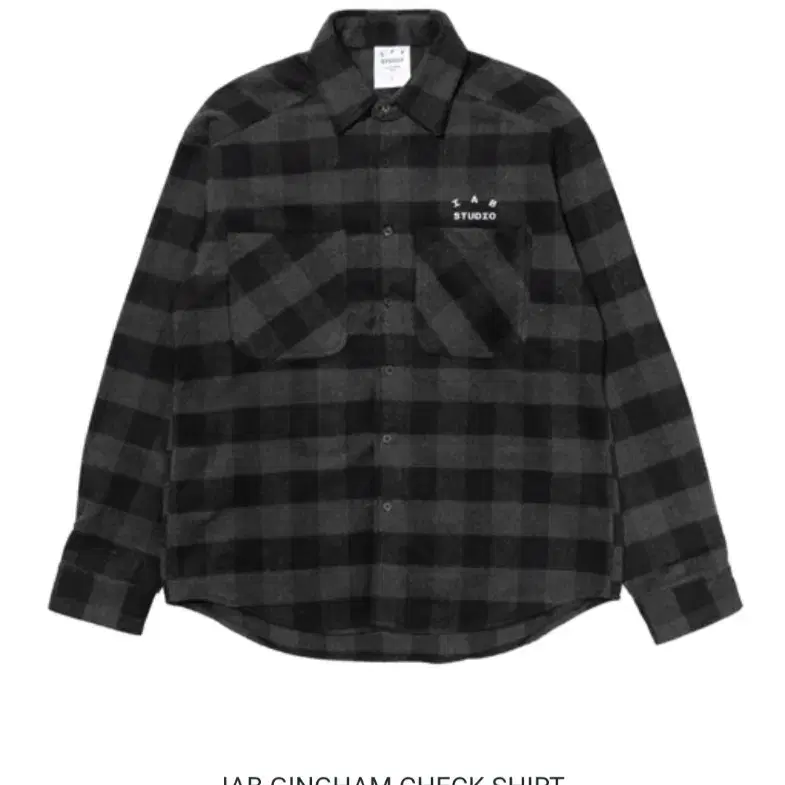 [새상품,2XL]IAB GINGHAM CHECK SHIRT 아이앱 셔츠