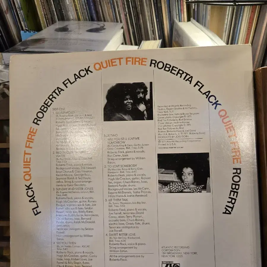 Roberta Flack.quiet fire.71.US.초반.lp