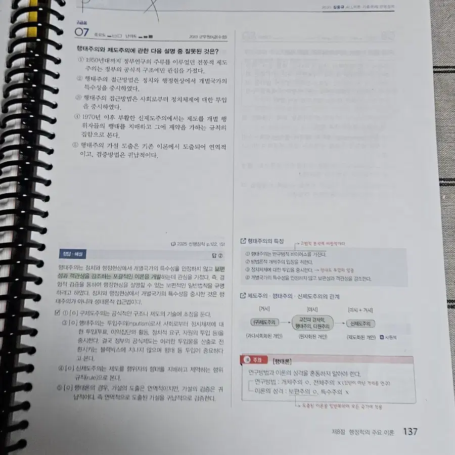 공단기 2025 김중규 선행정학 기출 팔아요