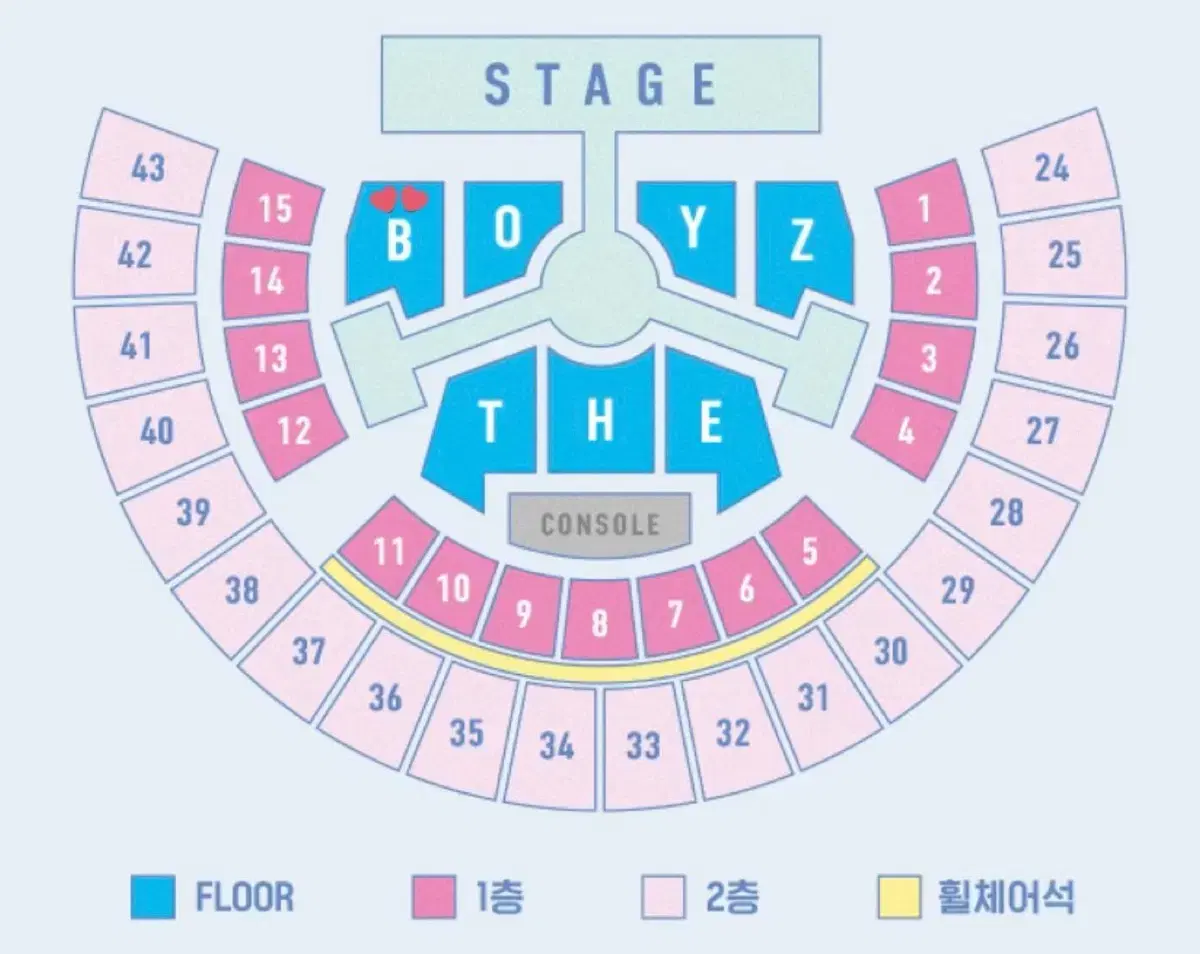 더보이즈 팬콘 더비랜드 콘서트 첫콘 B구역 양도