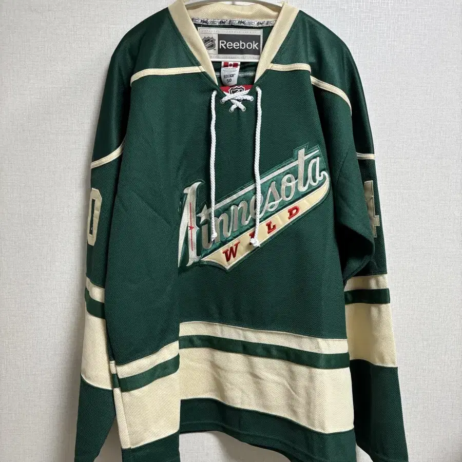 Minnesota Wild 리복 저지 50