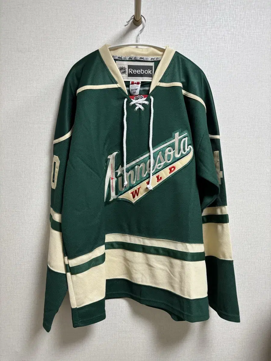 Minnesota Wild 리복 저지 50