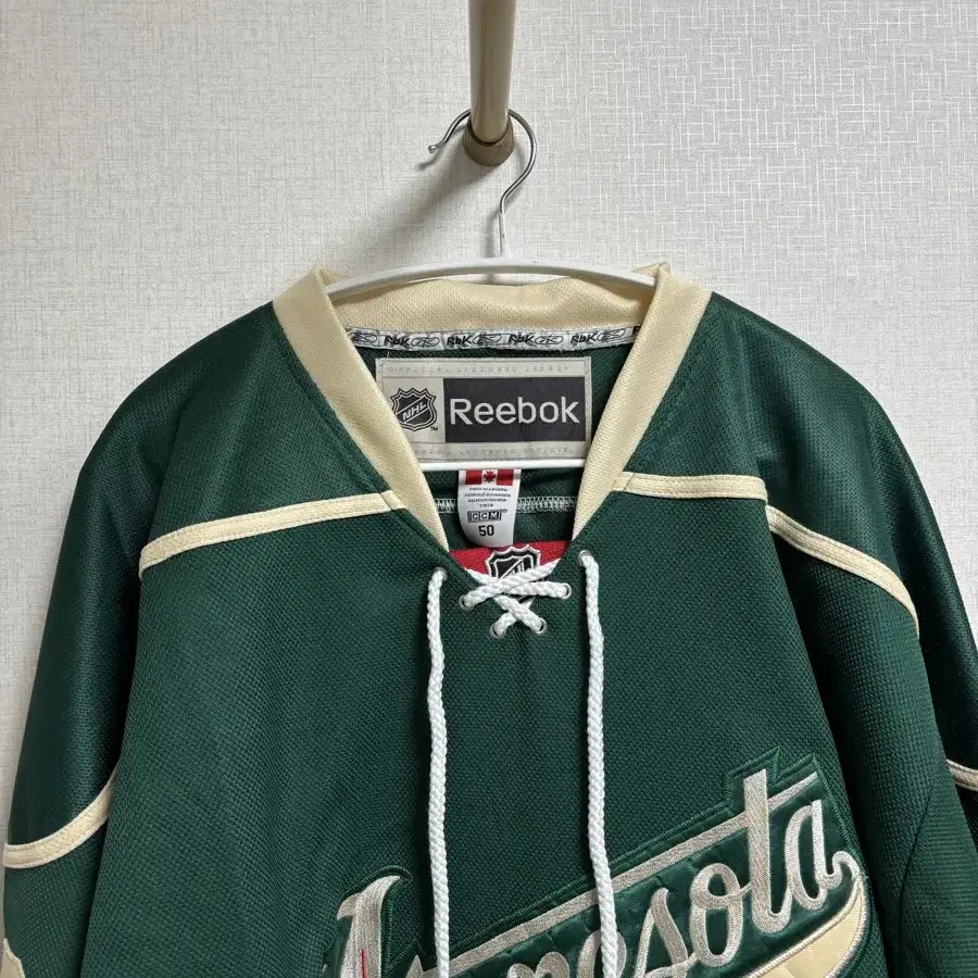 Minnesota Wild 리복 저지 50