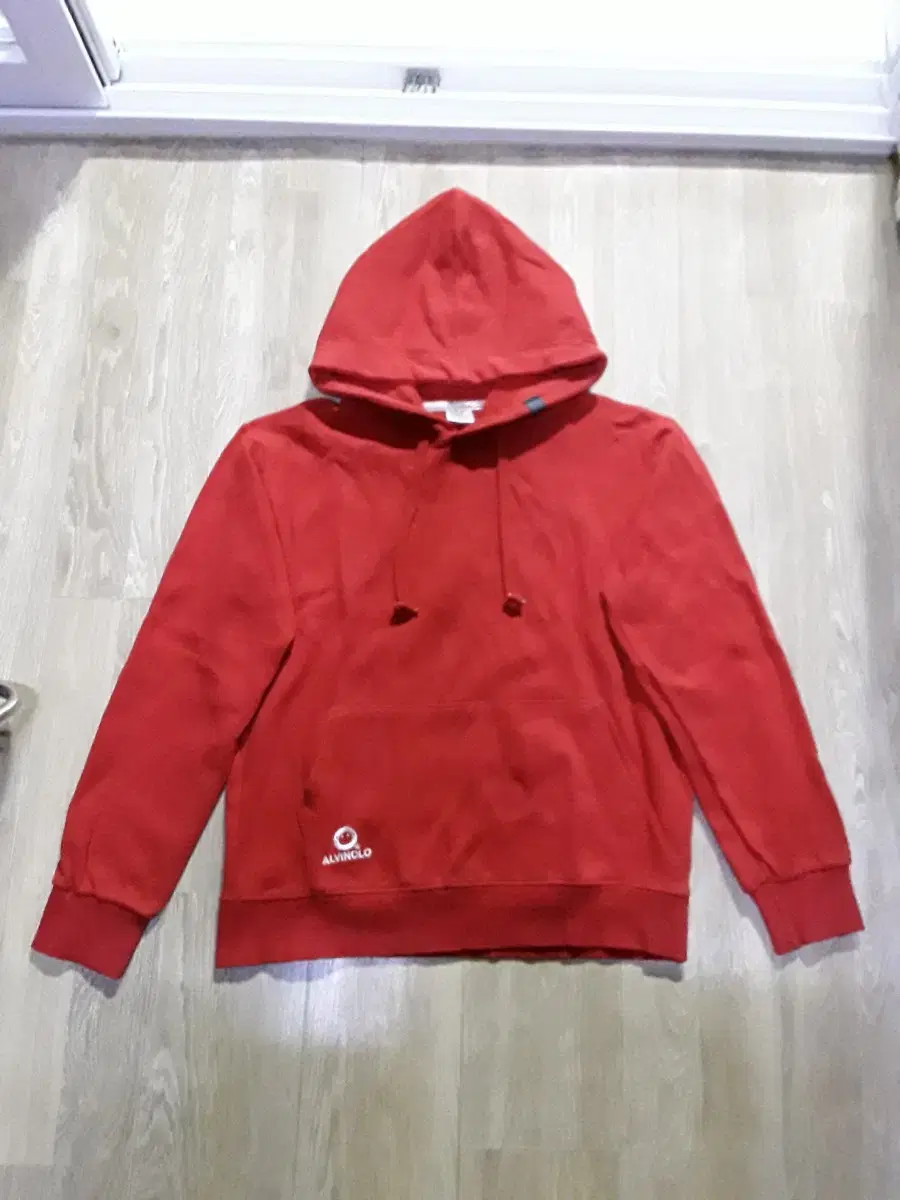 Women's Hoodie Size M Alvinclo (Lightly Brushed) Red-Sage