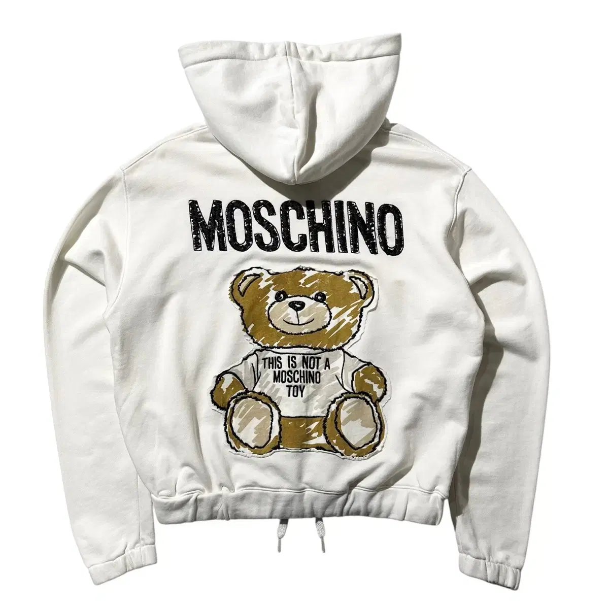 [여L-XL] Moschino 모스키노 테디베어 후드 티셔츠