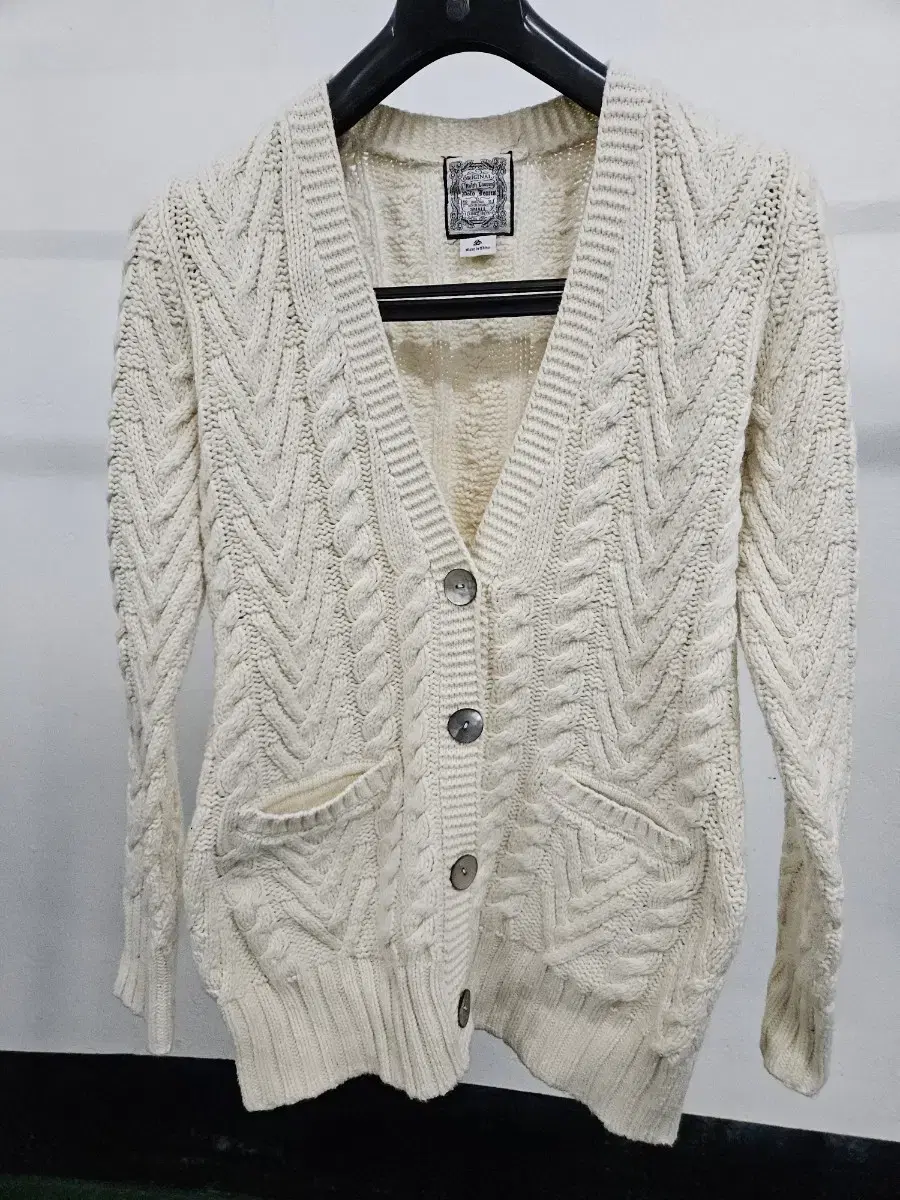 Polo Gins Cable Knit Cardigan S