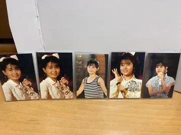 1987년 이와이 유키코 브로마이드 5매 세트