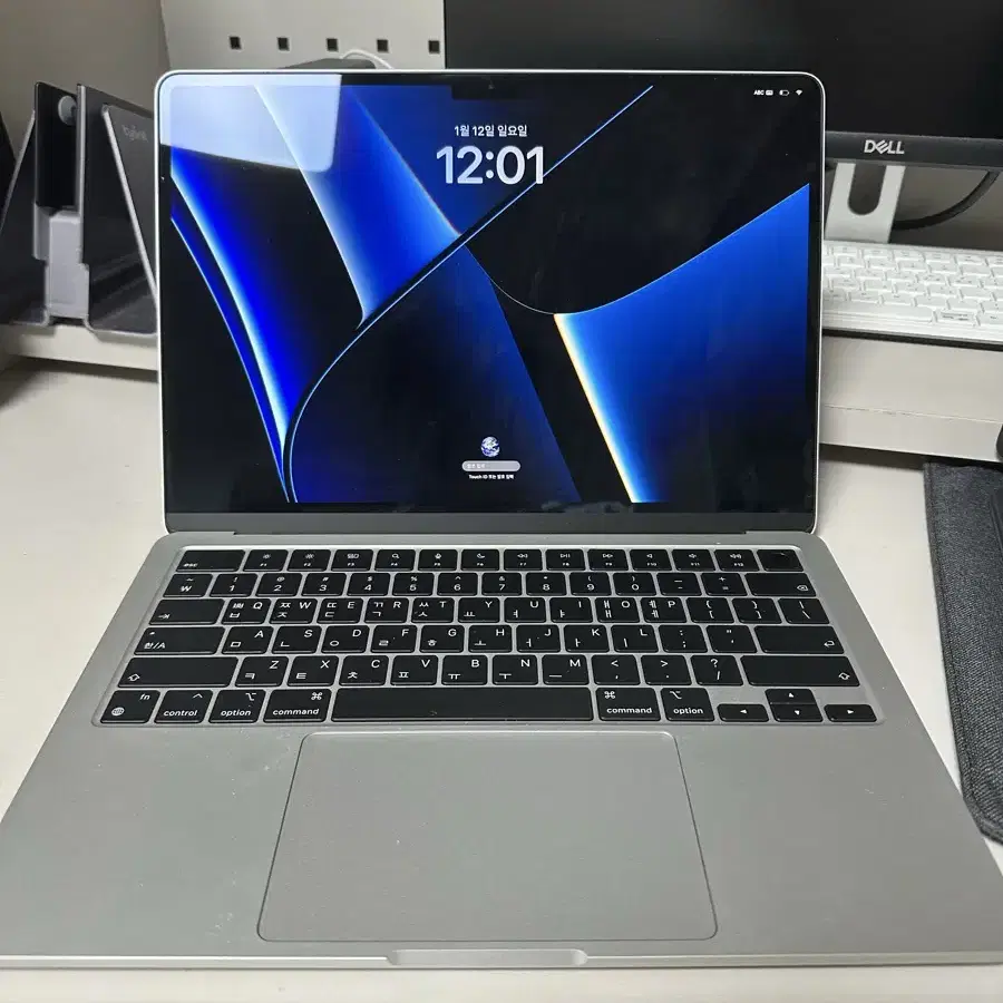 MacBook Air M2 2022년형 배터리 100