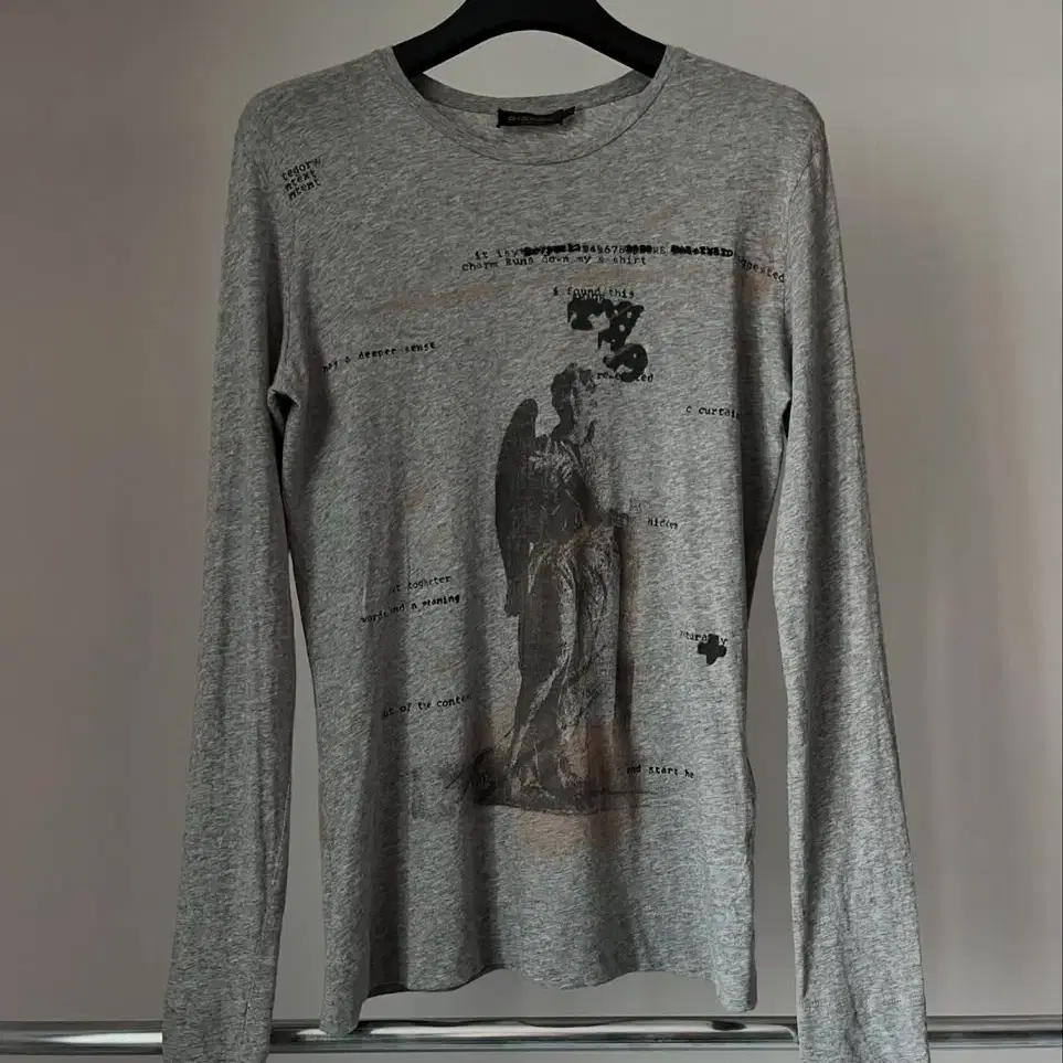 Diesel Black Gold Embroidery Printed LS