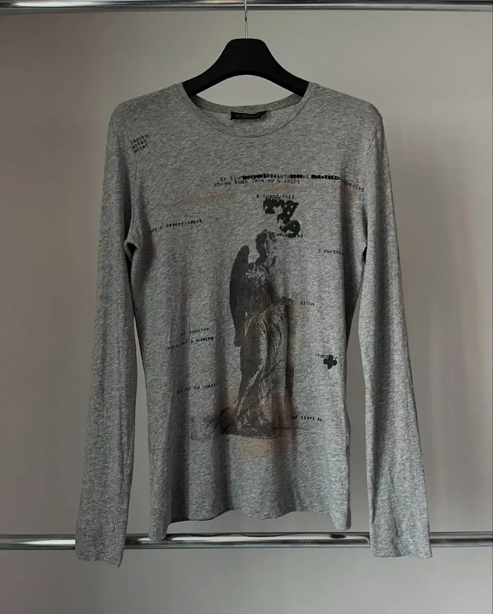 Diesel Black Gold Embroidery Printed LS