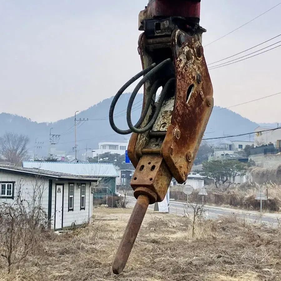 06 6w 굴삭기 굴착기 브레이커 뿌레카 어태치먼트