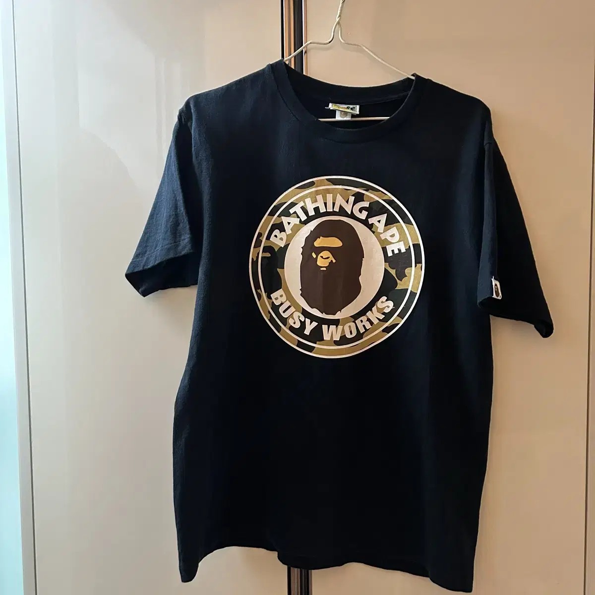 베이프 bape 카모 반팔티셔츠