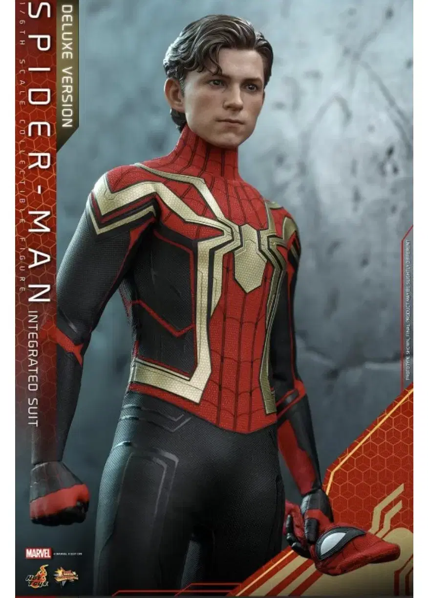 ホットトイスパイダーマンノウェイホームインテグレーテッドスーツ 