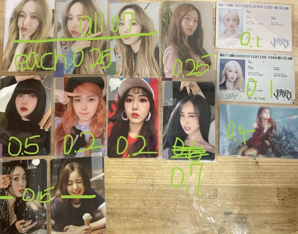 GFRIEND eunbi photocard Sell