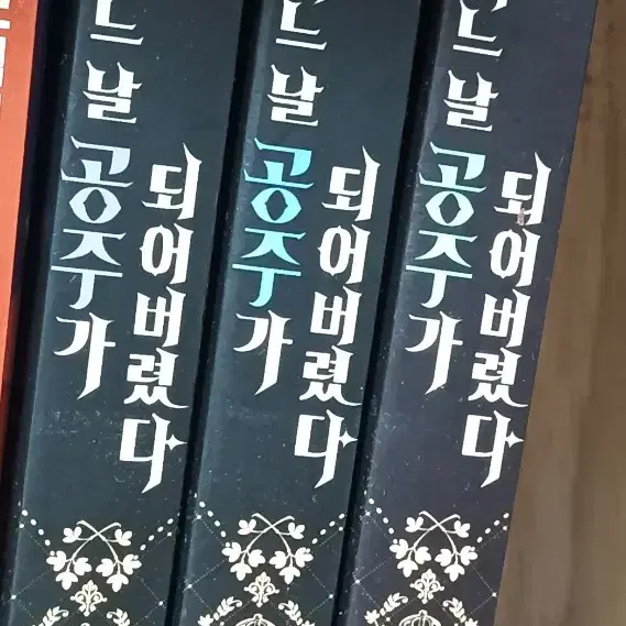 급처 ) 어느날 공주가 되어버렸다 어공주 소설책 1,2,3권 판매합니다