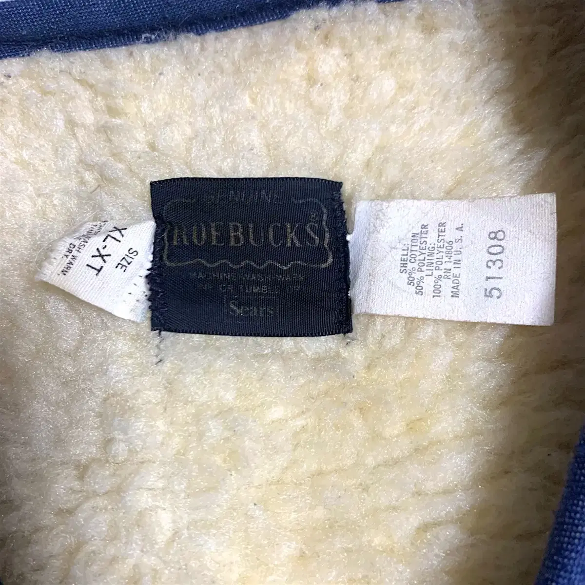 [XL~] 70s Sears Sherpa vest