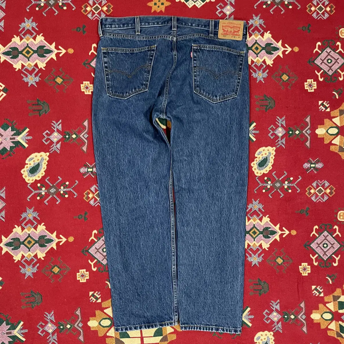 (38x30) Levis 리바이스505 중청 데님팬츠