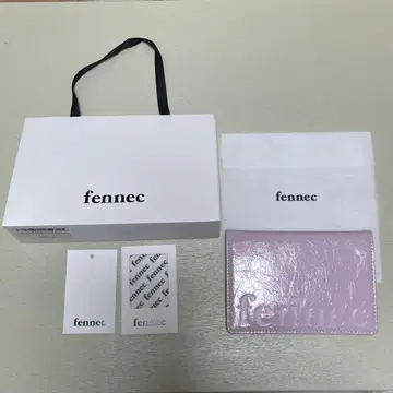 FENNEC 핑크 여권 케이스 파편 케이스