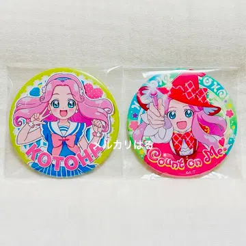 마법사용 프리큐어! 꽃바다 해수욕장 큐어 페리체 캔뱃지 세트