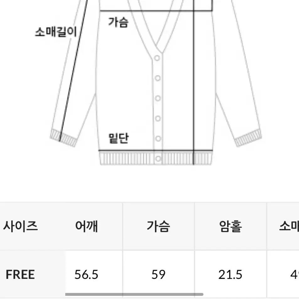 데일리쥬 브이넥 가디건 레드