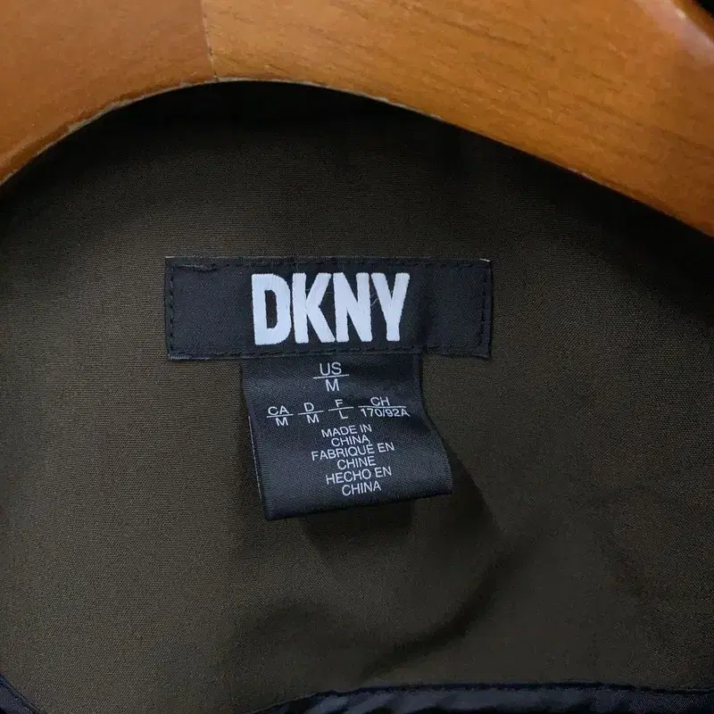 도나카란뉴욕 DKNY 캐쥬얼 기모 야상 롱 자켓 95 S04337