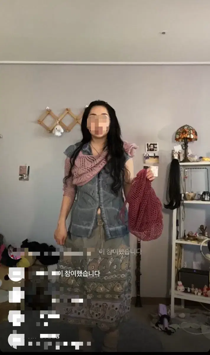 오늘만)4p 히피 대장 코디셋세트 지구네 카모메산장 빈티지 하주코