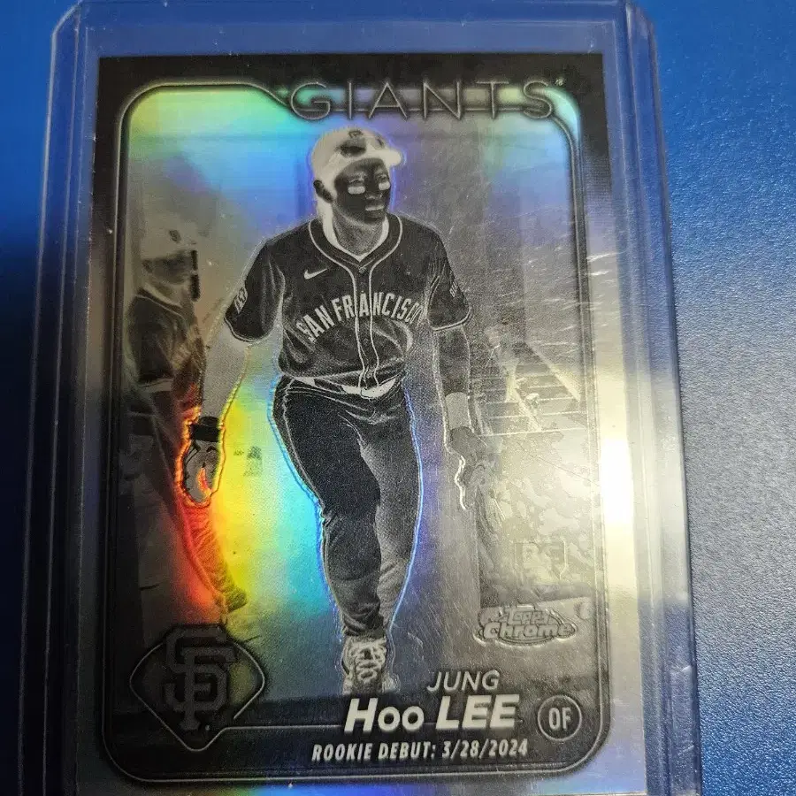 이정후 2024 Topps Chrome Negative 리플렉터 루키