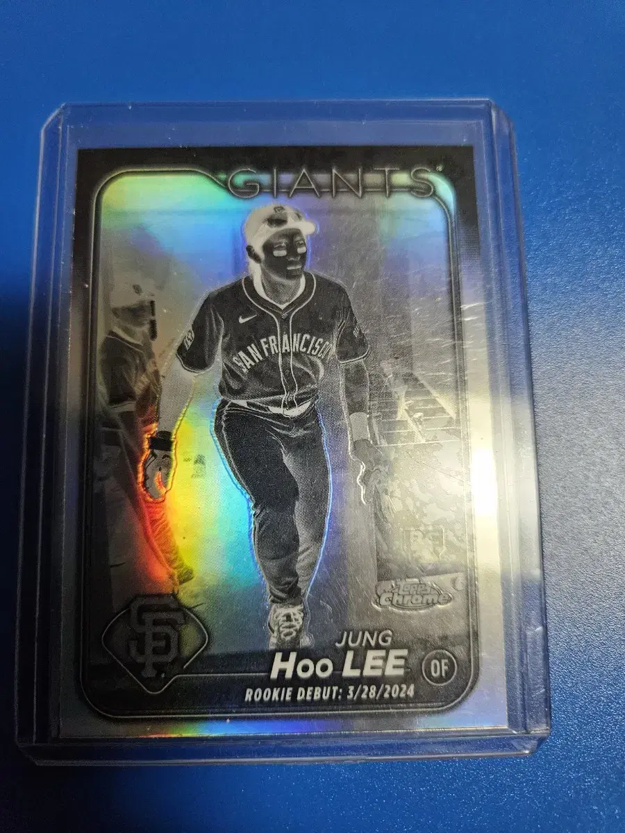 이정후 2024 Topps Chrome Negative 리플렉터 루키