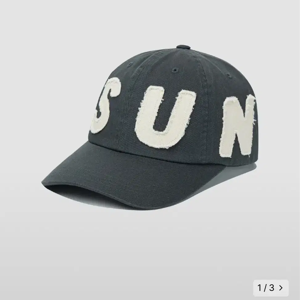 썬러브 볼캡 Cut Off Capital Cap Charcoal