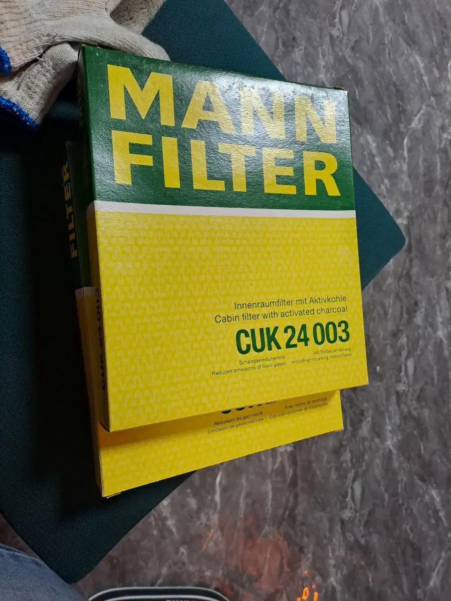 MANN 필터 CUK 24 003