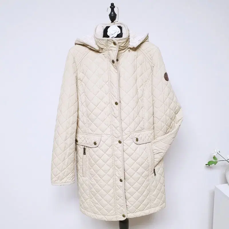 Women's Quilted Jumper with Lauren Ralph Lauren Sheepskin Lining