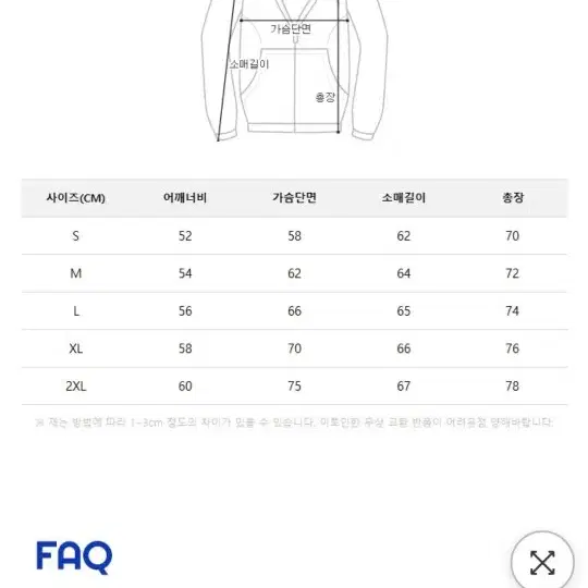 칼하트 레인디펜더 써멀 후드집업 블랙