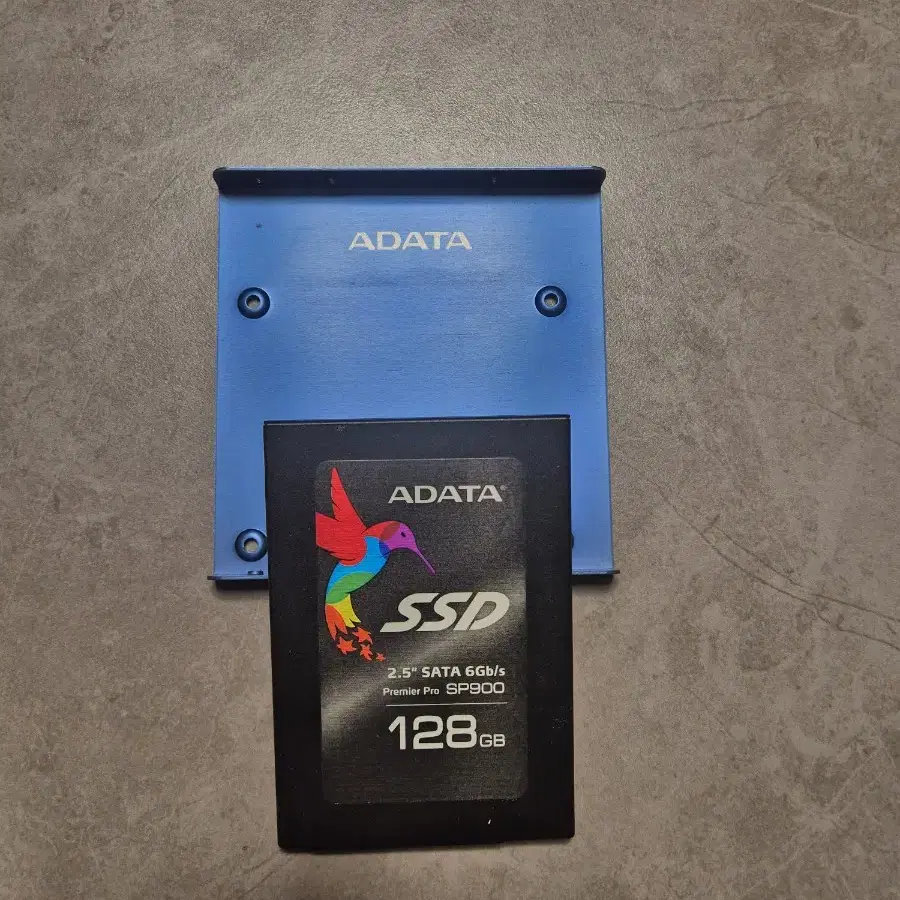 ADATA ssd 128g 윈도우 10 새로설치 상테 좋습니다