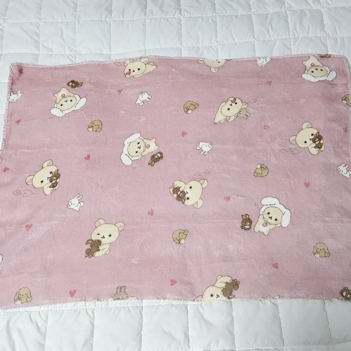 Korilakkuma Rabbit Usagi Pink Blanket