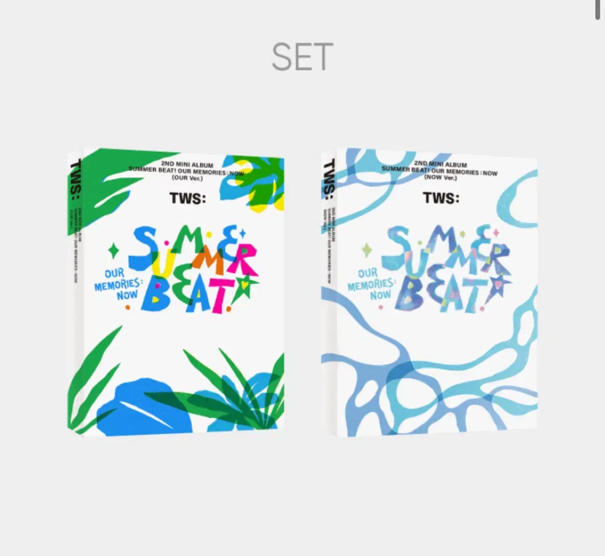 투어스 2nd Mini Album 'SUMMER BEAT!' Set 판매