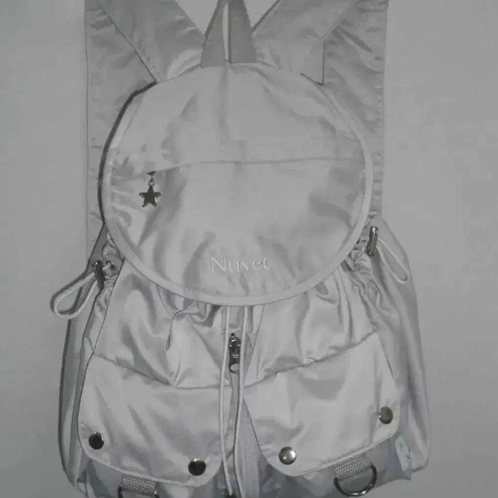 누옛 백팩 Nuyet round pocket backpack gray